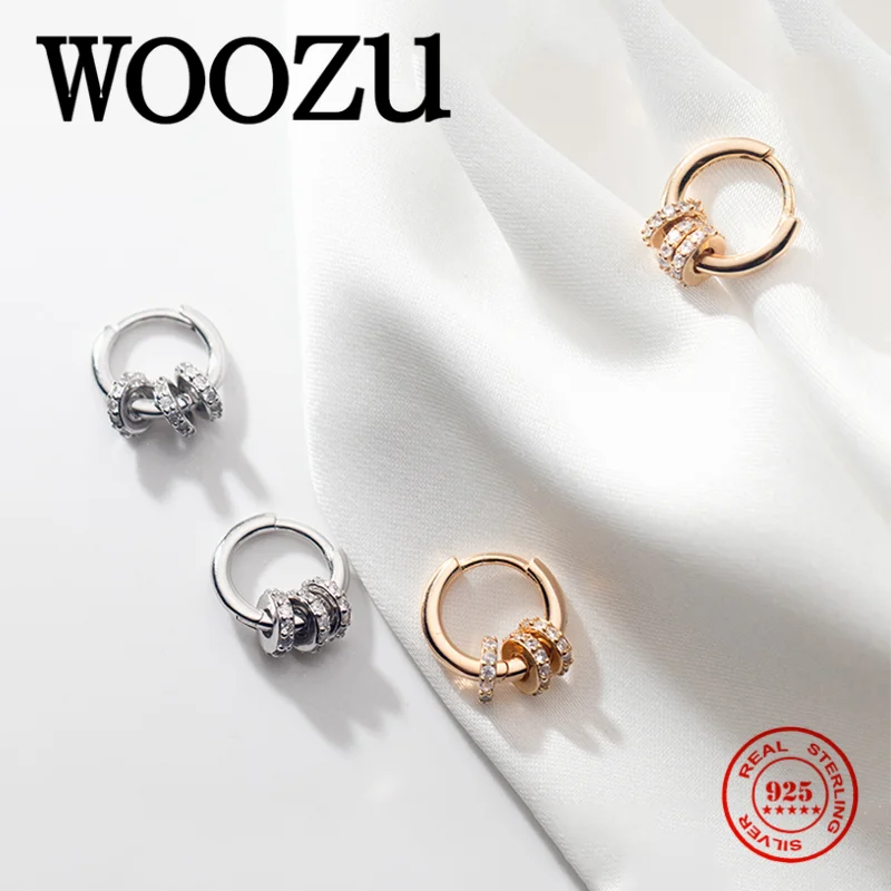 WOOZU Роскошные паве циркон круглый Лаки Творческий кошачьими ушками с пряжкой для