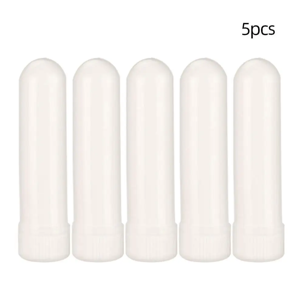

5/10 Pcs Empty Tubes Portable Brand New Essential Oil Nasal Aromatherapy Tools Beauty Inhaler Blank Sticks Q4U5