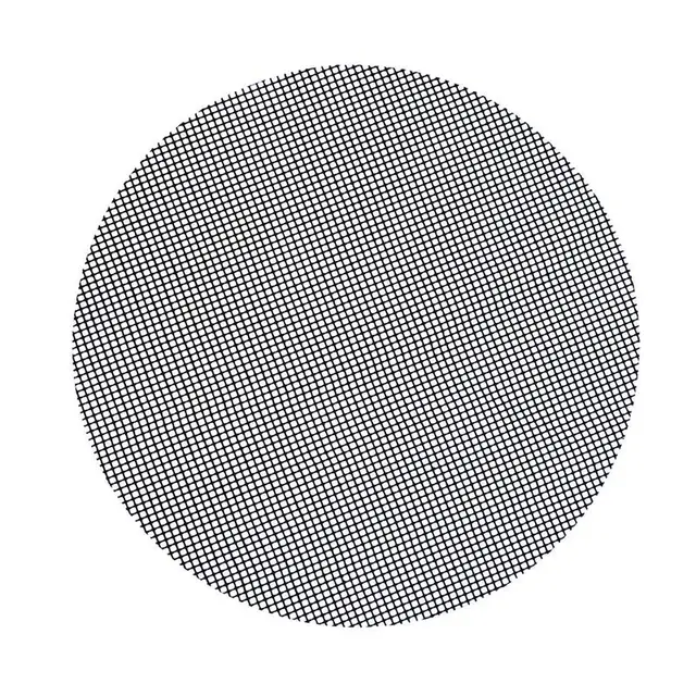 Grill Hálószőnyeg Nonstick Bbq Szőnyeg Nettó Cook Rács Borító 40 Cm Kerek Barbecue Főzők (Véletlen Szín)