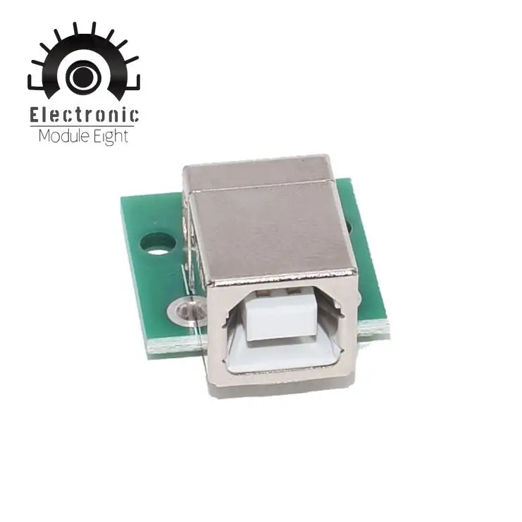 10PCS USB Stecker/MINI MICRO USB zu DIP Adapter 2,54mm 5pin Buchse B Typ USB 2,0 weibliche PCB Konverter USB-01 – Detail 8