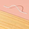 50/30/10PCs Thickened Protective Mask Pure Color Morandi Fashion Eyelashes Adult 3-layer Dust-proof and Anti-fly Wipe Face Mask 2