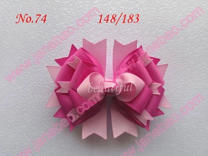 Новинка, 65 шт., костюм для хорошей девочки, бутик, 4,5 дюймов, сказочные заколки для волос с бантами