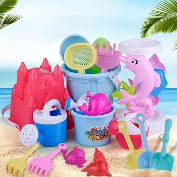 

Children Summer Play Sand Dredging Beach Toy Set Beach Bucket set