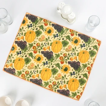 

Dish drying mat "Pumpkins", 38 × 51 cm, microfiber