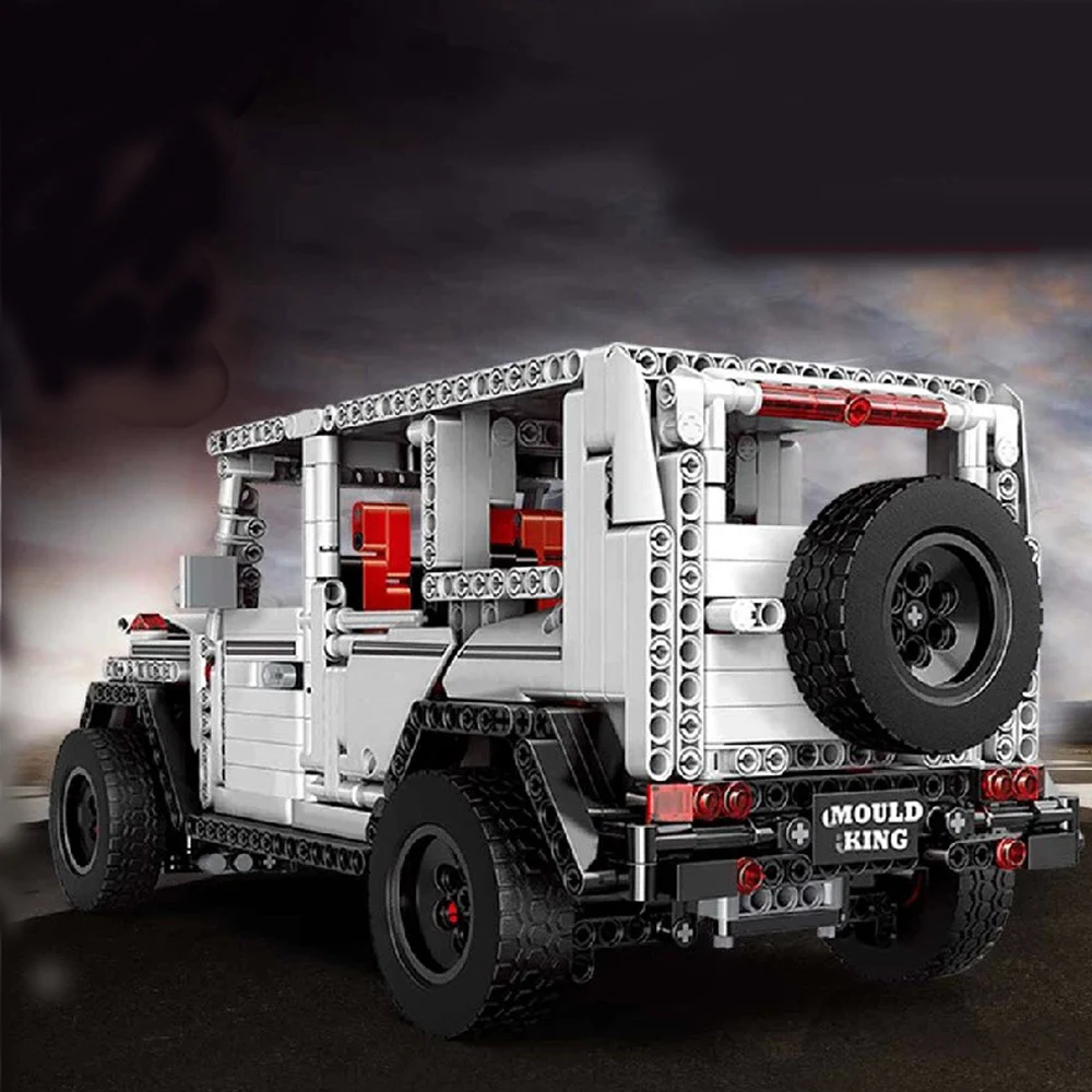 13069 Technic серия супер гоночный автомобиль MOC 2425 G500 модель строительные блоки кирпичи мальчик автомобили рождественские подарки игрушки для детей