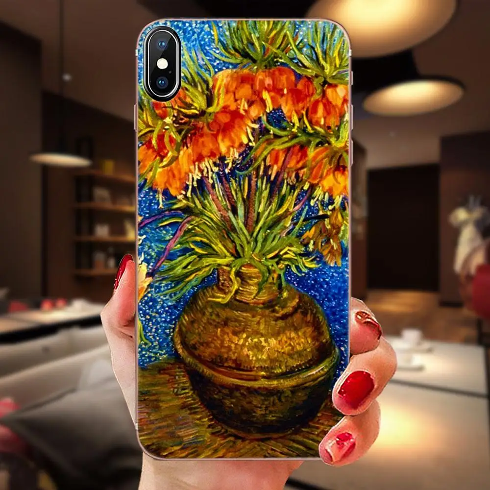 Van Gogh Tardis для Huawei Honor Mate Nova Note 20 20s 30 5 5I 5T 6 7I 7C 8A 8X 9X 10 Pro Lite Play Back Чехлы