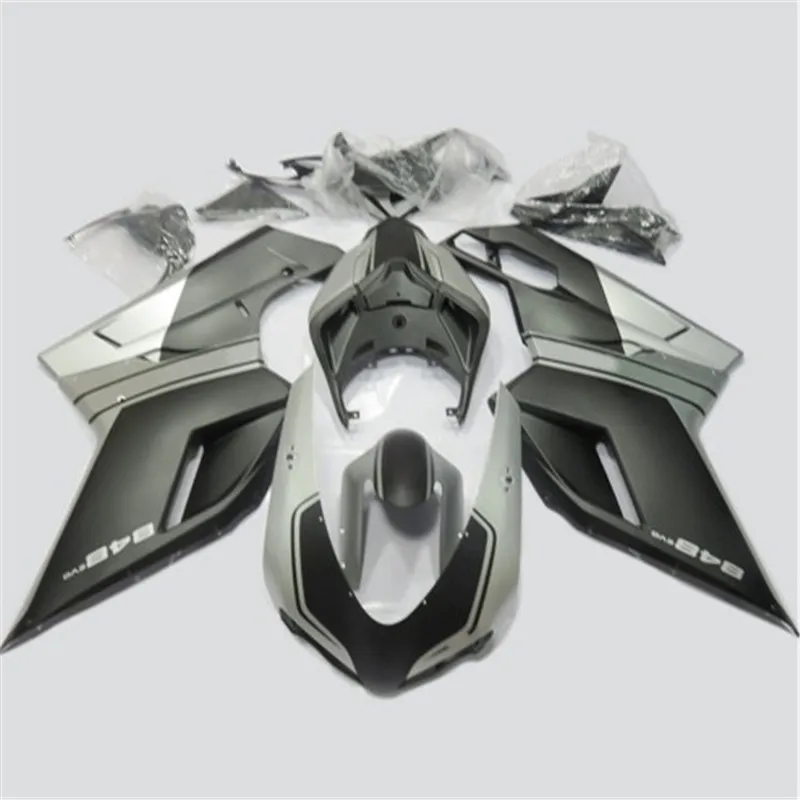 

Aftermarket body parts fairing kit for Ducati 848 1098 1198 07 08 09 10 11 black fairings 848 1198 2007-2011