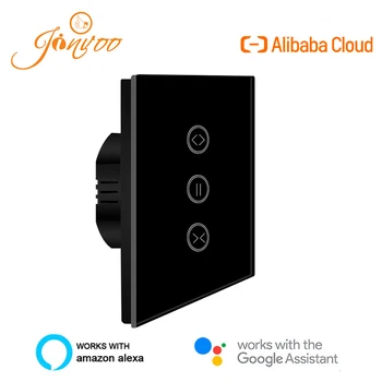 

Jinvoo WiFi Curtain Switch for Roller Shutter Electric motor Google Home Alexa Echo Voice Control DIY Smart Home
