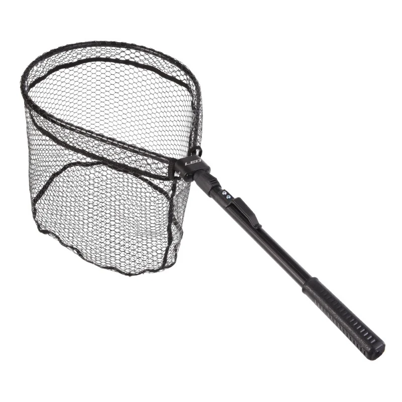 Fishing Landing Net with Telescoping Pole Handle Safe Fish Catching or Releasing