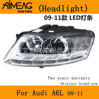 

Made for Audi A6L headlight assembly 09-11 A6 modified new high-equipped LED lens xenon lamp
