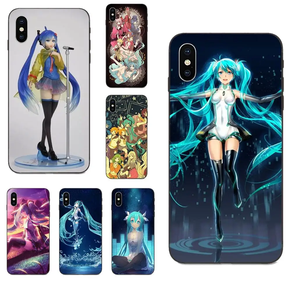 

Lovely Block Phone Case For Huawei nova 2 2S 3i 4 4e 5i Y3 Y5 II Y6 Y7 Y9 Lite Plus Prime Pro 2017 2018 2019 Anime Miku Hatsune