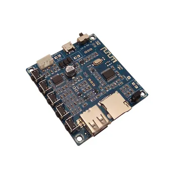 

3W + 3W Bluetooth digital remote control amplifier board with U disk USB TF card MP3 decoder player FM radio