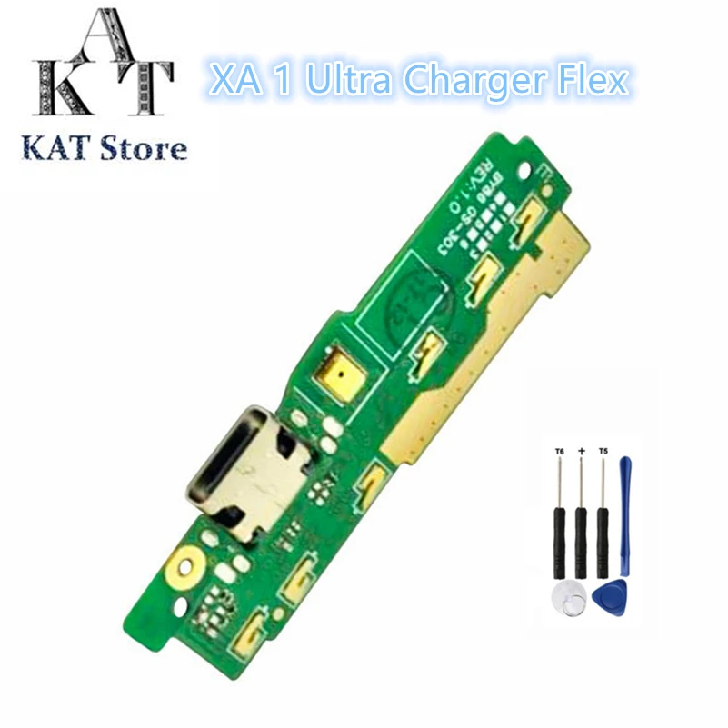 KAT для Xperia XA1 ультра док-разъем USB зарядное устройство зарядный порт гибкий кабель