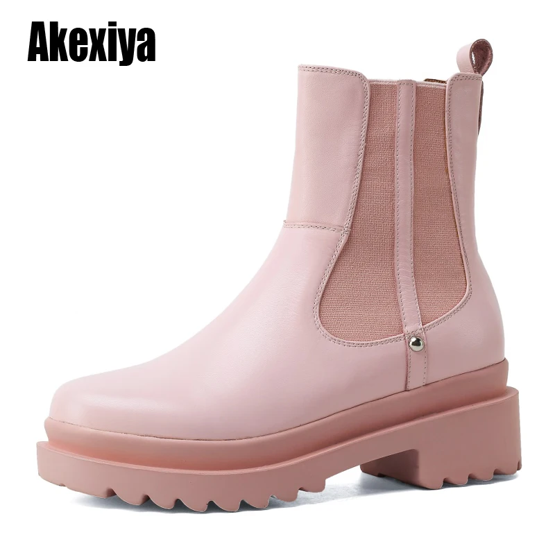 thick sole chelsea boots womens