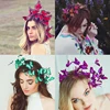 Molans Solid Flutter Faerie Butterfly Headbands Colorful Bogus Butterflies Wild Hair Hoop Woodland Photo Shoot Hairbands ► Photo 2/6