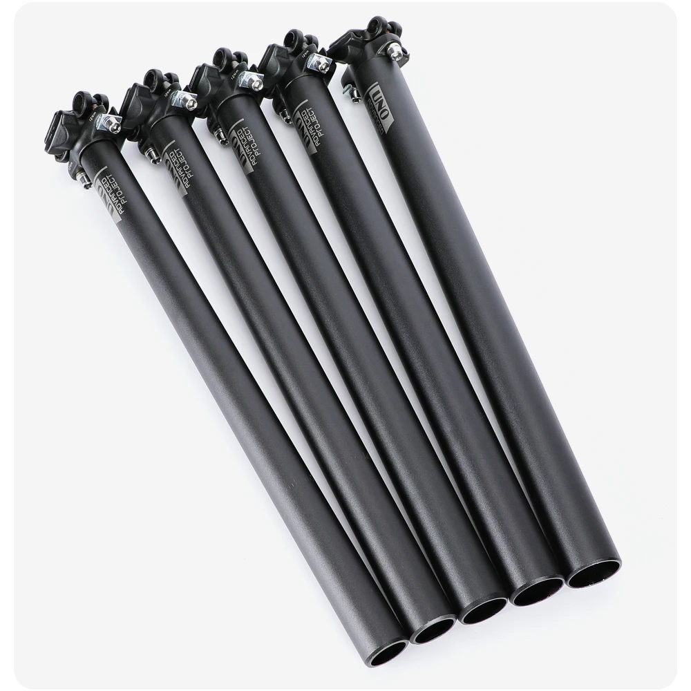 Bike Seat Post UNO Ultralight Bicycle Seatpost Aluminum MTB Road Mountain Bike Seat Post Seat Tube 25.4/27.2/28.6/30.9/31.6*350/400mm