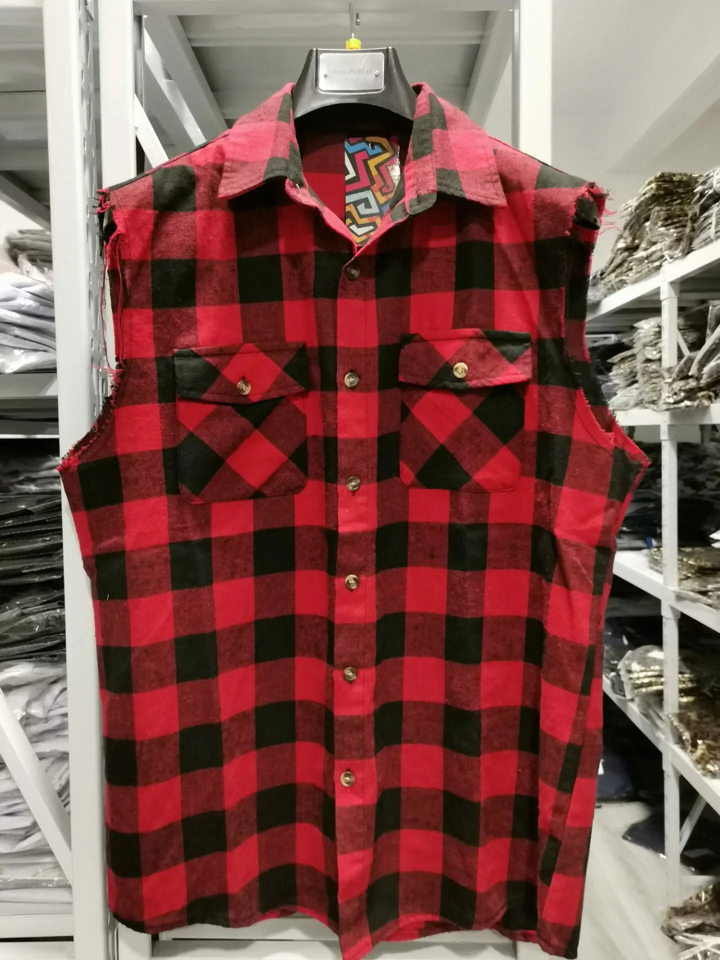 Men's Casual Flannel Plaid Shirt 