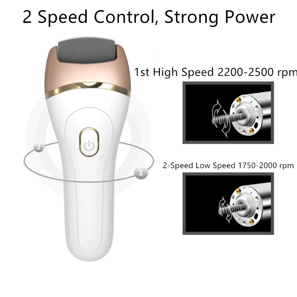 Electric Pedicure Remove Dead Skin New Foot Care And Calluses Grinding Stone Care USB Charging Electric Foot Exfoliating Tool Electric Pedicure Remove Dead Skin New Foot Care And Calluses Grinding Stone Care USB Charging Electric Foot Exfoliating Tool