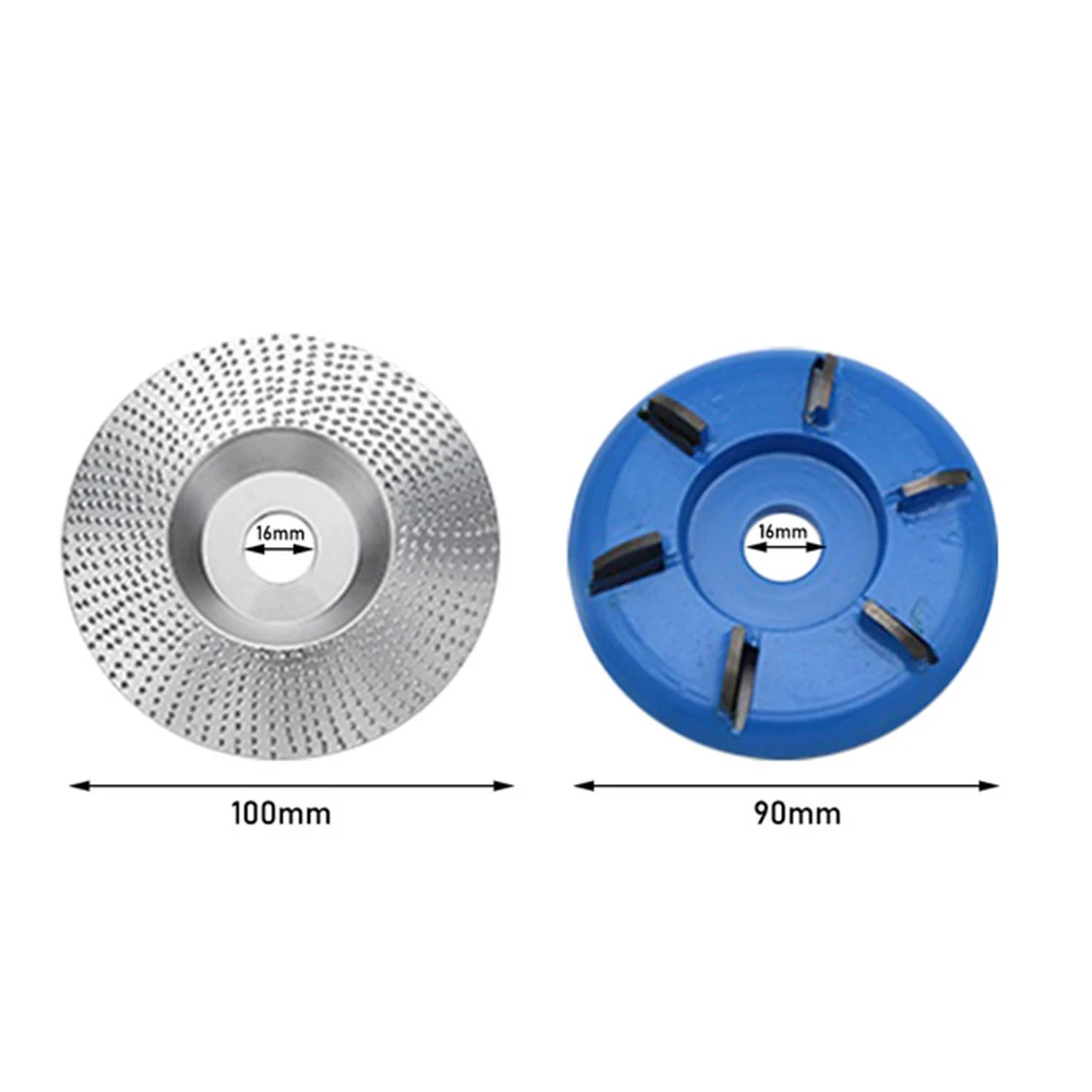 

Woodworking Angle Grinding Wheel 6-Tooth Milling Cutter Tungsten Carbide Carving Abrasive Power Tool Accessory