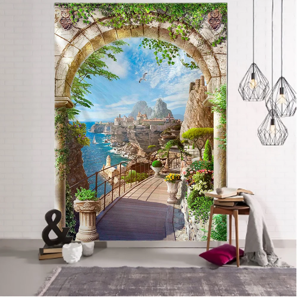 Beautiful Scenery Landscape Tapestry Wall Hanging