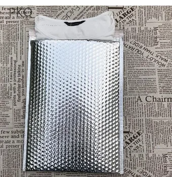

Silver Aluminum Foil Shipping Envelope with Bubble Self Seal Padded Envelope Bubble Mailing Bag