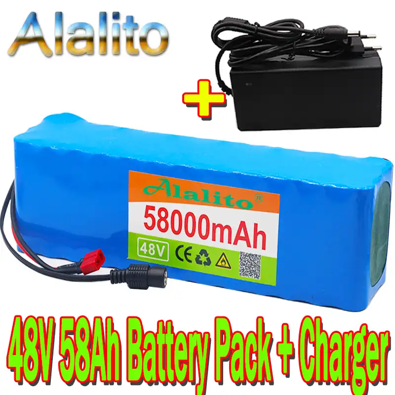 48v 1000w lithium ion battery Clearance