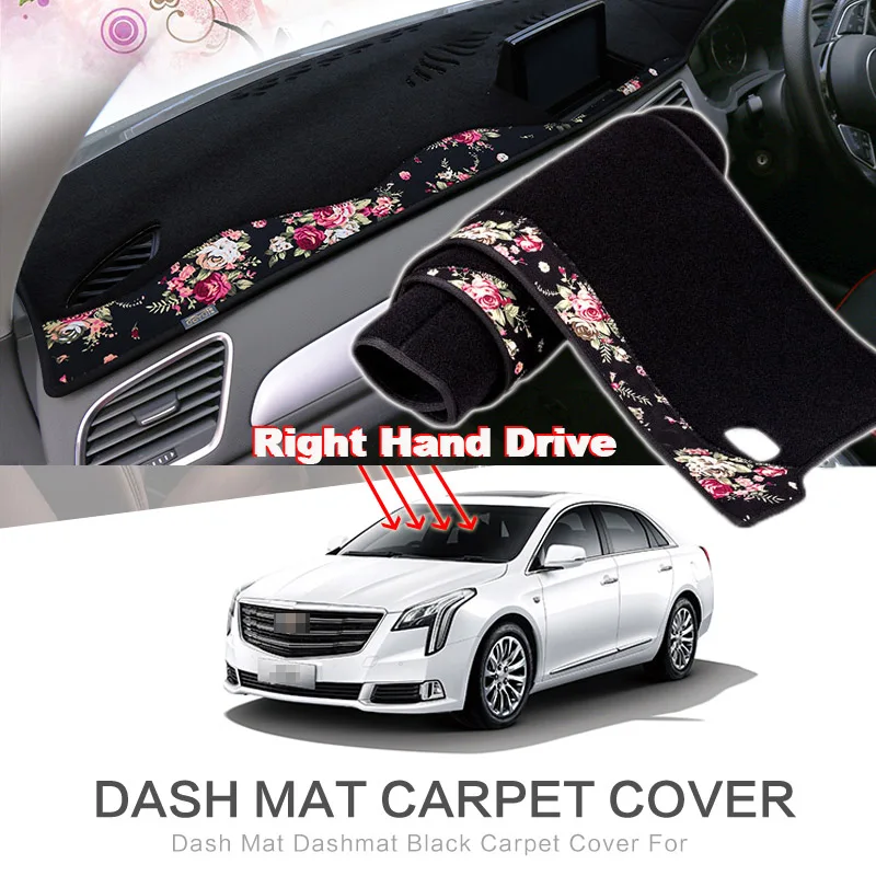 

Tommia China decorative pattern Car Dashmat Dashboard Mat Non-slip Dash Board Pad Cover for CADILLAC XTS
