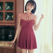 Новая женская праздничная одежда, Цельный купальник, купальный костюм, одежда для плавания, пляжная одежда, Пляжное Платье, летний сексуальный купальник купальное платье