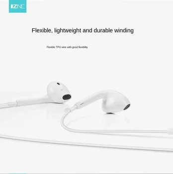 

N12 Subwoofer earphone for Apple 6 Xiaomi Huawei Fully Compatible Android Wire Control with Wheat Universal earphone Earplugs