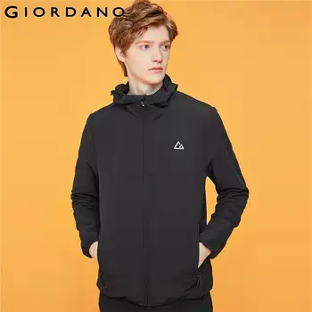 

Giordano Men Jacket G-MOTION Graphic Hooded Jacket Men Zipper Fly Pocket Jaqueta Masculino Think Soft Casaco Masculino 01079009