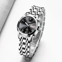 

LIGE Women Watches Top Luxury Brand Watch Fashion Quartz Ladies Stainless Steel Waterproof Gift Dress Watch Relogio Feminino