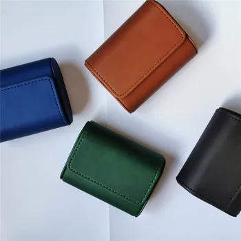 

Leather Protective Case Storage Box for Sony WF-1000XM3 Bluetooth Wireless Headset Full Cover Anti-shock Case Earphone Accessory