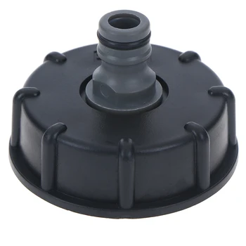 

1Pc IBC Hose Adapter Reducer Connector Water Tank Fitting 2'' Standard Coarse Thread Durable Garden Hose Pipe Tap Storage