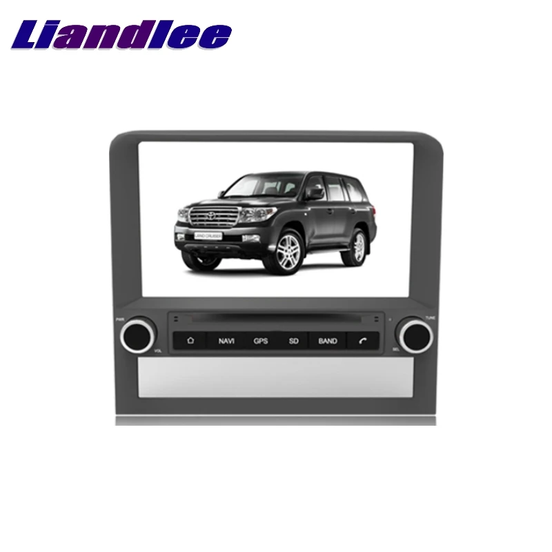 Для Toyota Land Cruiser LC200~ LiisLee автомобильный мультимедиа, ТВ DVD gps аудио стерео Hi-Fi радио стиль навигация NAV
