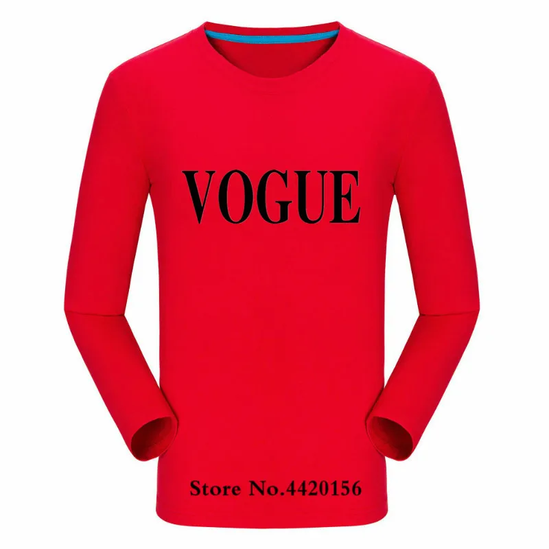 Футболка женская и мужская Harajuku Tide летняя новая Vogues VOGUE Футболка с принтом и длинным рукавом Женская футболка Топы повседневные женские футболки