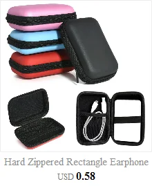 1pcs EVA Mini Portable Earphone bag Coin Purse Headphone USB Cable Case Storage Box Wallet Carrying Pouch Bag Earphone Accessory
