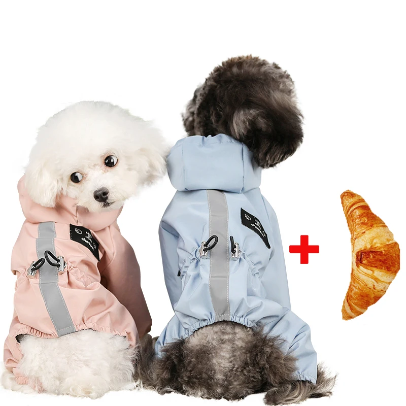 Dogs Raincoat Clearance Pet Dog Cat Waterproof Rain Coat Clothes For Small Puppy Bulldog Chihuahua |