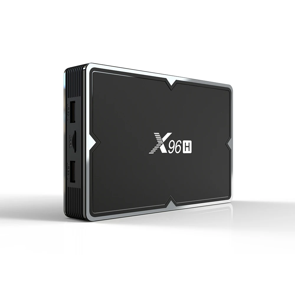 X96H 6K Android 9.0 TV Box 4G 32G With Dual Band Wifi Bluetooth Support HDMI IN OUT Support Youtube