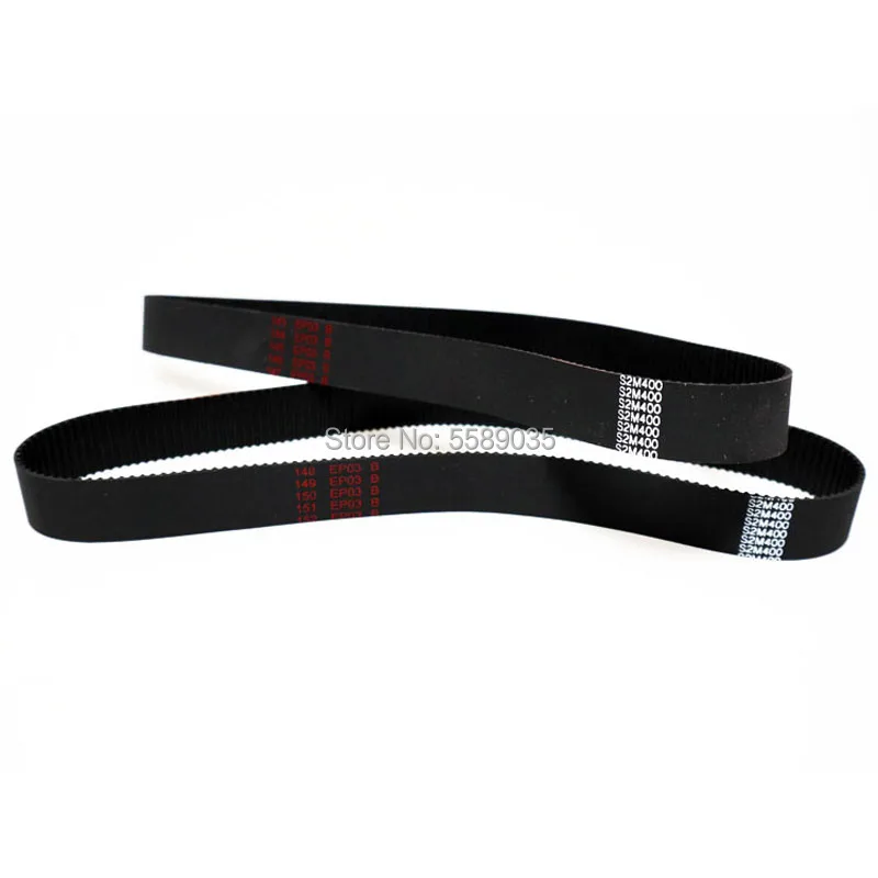 Inkjet Printer Spare Parts Timing Belt S2m 400 Rubber Belt Closed Cycle