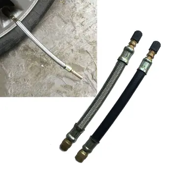 

150mm Car Truck Braided/Rubber Flexible Hose Car Wheels Tyre Valve Stems Extensions Tube Adapter Vehicle Accessories