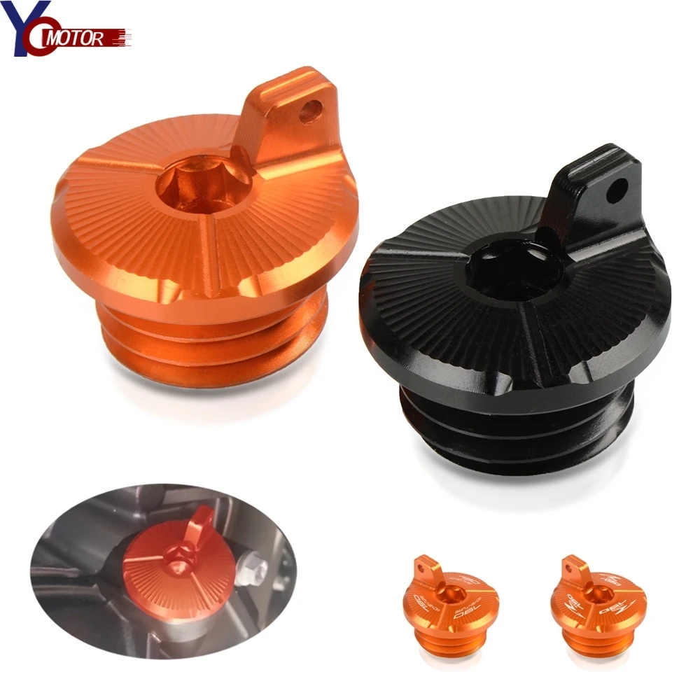 

For KTM 790 ADV 2019 790 Adventure R 790 Adventure S 2019Motorcycle Engine Oil Fillet Cap Engine Oil Fillet Screw Cover Plug
