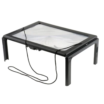 

2pcs Full Page Reading Magnifying Lens For Books Hobby 2.5X 3X Magnifier