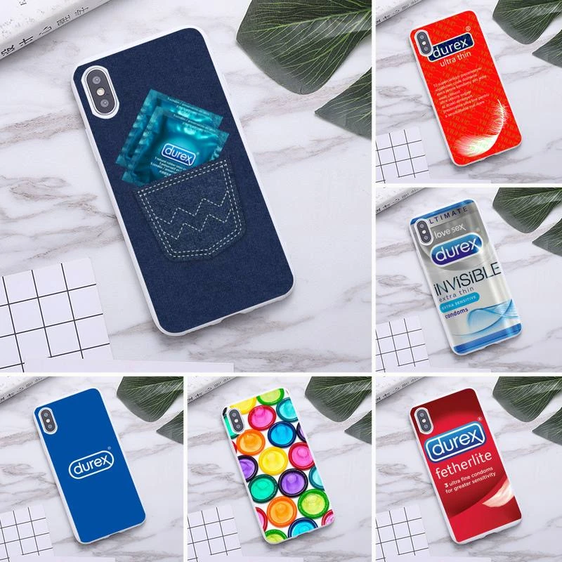 Sexy Condom Phone Case For Iphone 12 Mini 11 Pro Max X Xr Xs 8 7 6s Plus Candy White Silicone Cases Phone Case Covers Aliexpress