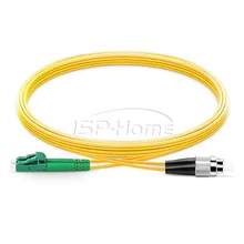 10 м LC/APC-FC/UPC дуплексный 2,0 мм одномодовый оптоволоконный патч-корд, LC-FC волоконно-оптический соединительный кабель