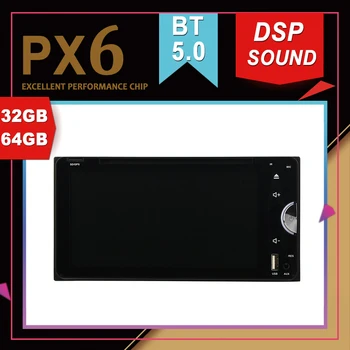 

PX6 Performance Android 9.0 Car Multimedia GPS For Toyota Rav4 Corolla Vios Hilux Land Cruiser Fortuner Prado Terios 2006-2010