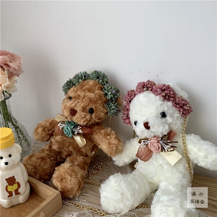 Harajuku девочка маленький медведь сумка Лолита Ло кукла-мама Мобильный телефон