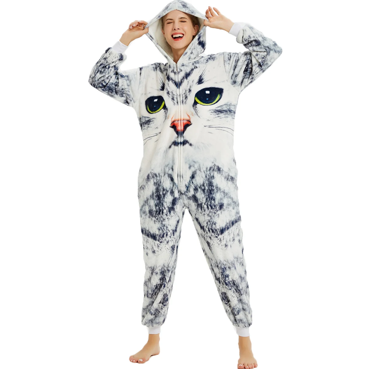 All in one pajamas for adults Clearance