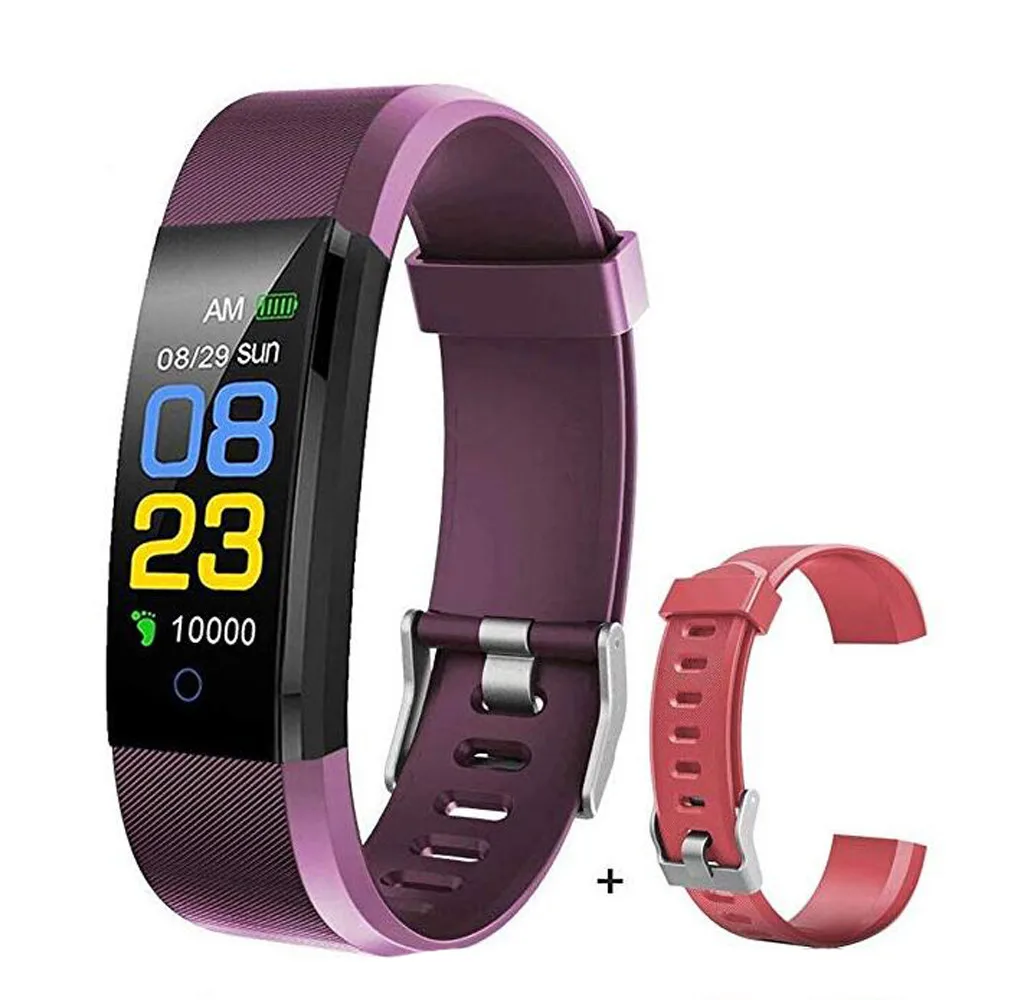 

HIPERDEAL Smart Bracelet Activity Tracker Heart Rate Blood Pressure Health Waterproof Smart Watch IP67 Sports Boy Timer,