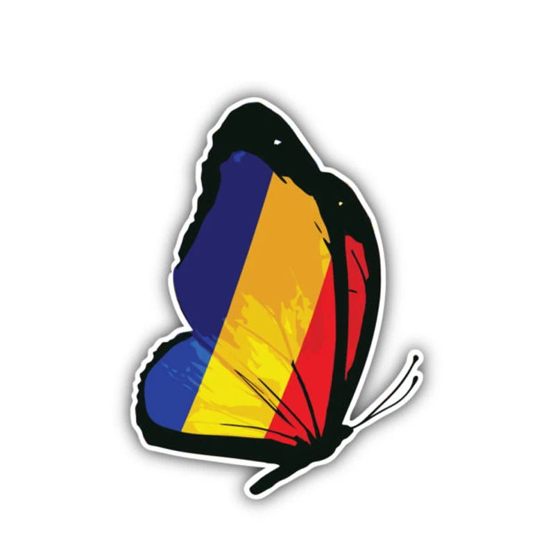 

PLAY COOL Funny Romania Flag Butterfly Windows Car Sticker Automobiles Motorcycles Exterior Accessories Vinyl Decals,13CM*9.5CM