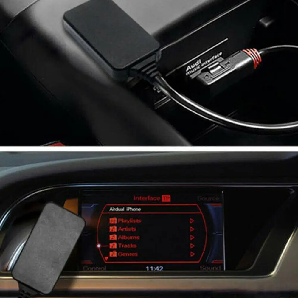 Интерфейс MDI MMI 3G Bluetooth модуль AUX приемник Кабельный адаптер для Audi VW радио стерео